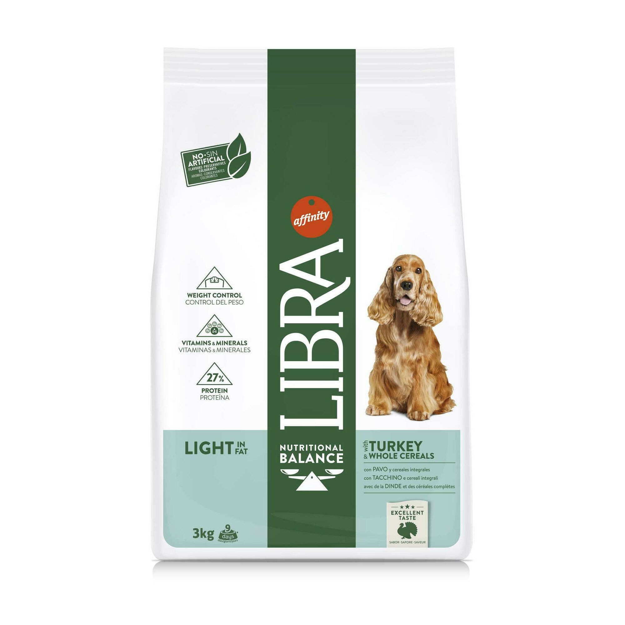 Ração para Cão Adulto Light Peru e Cereais Integrais Ração para Cão Adulto Light Peru e Cereais Integrais