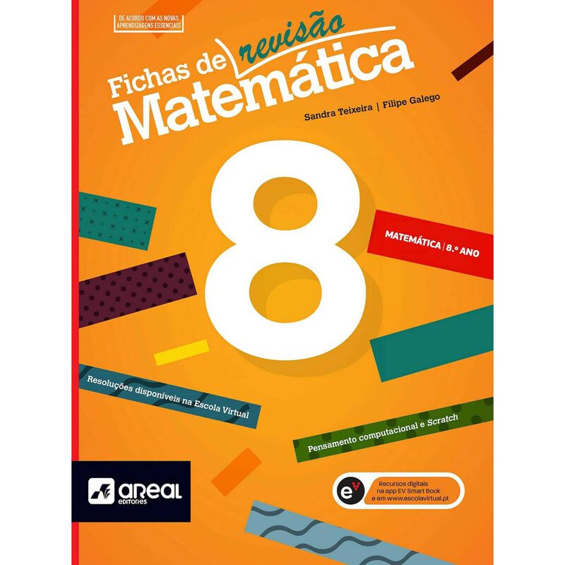 Fichas de Revisão - Matemática - 8.º Ano de Sandro Teixeira e Filipe Galego