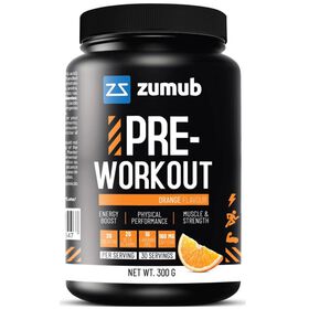 Suplemento Pré treino de Laranja