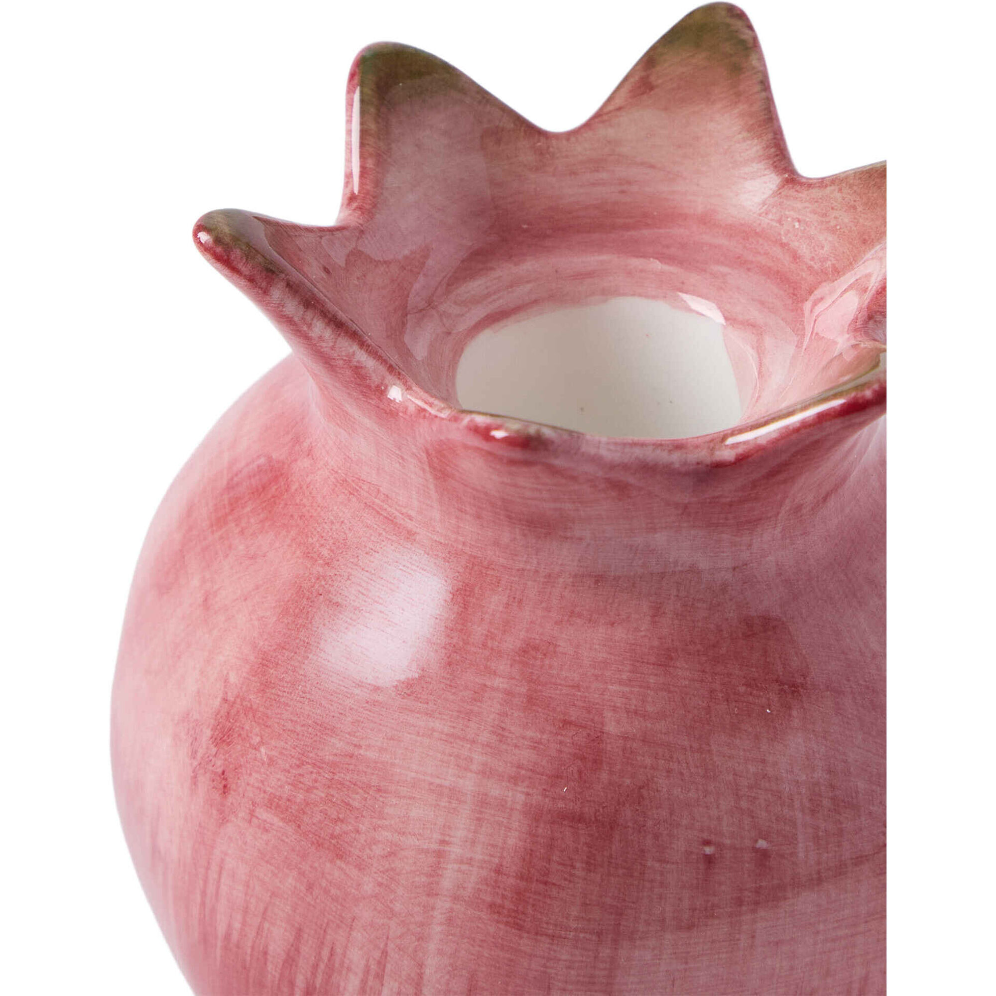 Porta Vela Beterraba 8x9cm Rosa Kasa