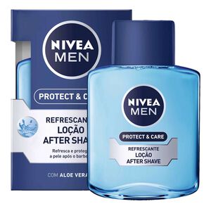 Aftershave Loção Protect & Care Refrescante Nivea Men