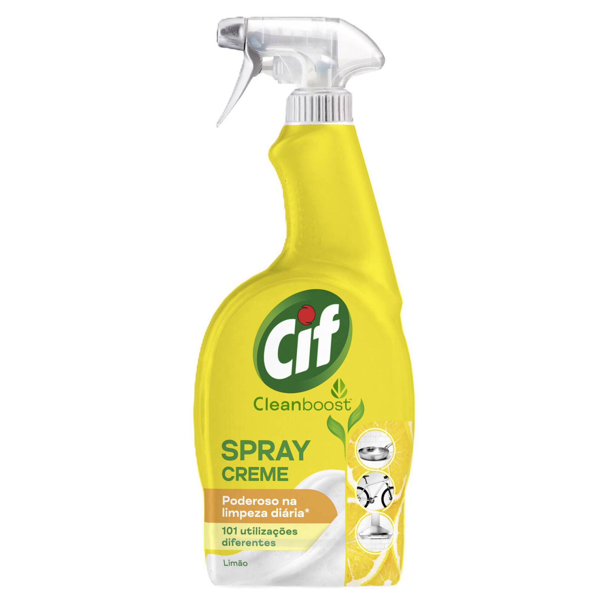 Creme de Limpeza Spray Limão