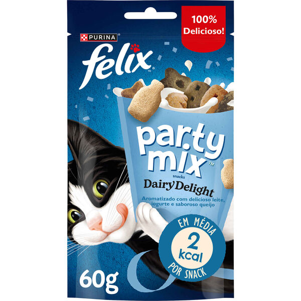 Snack para Gato Adulto Party Dairy Delight Purina Felix