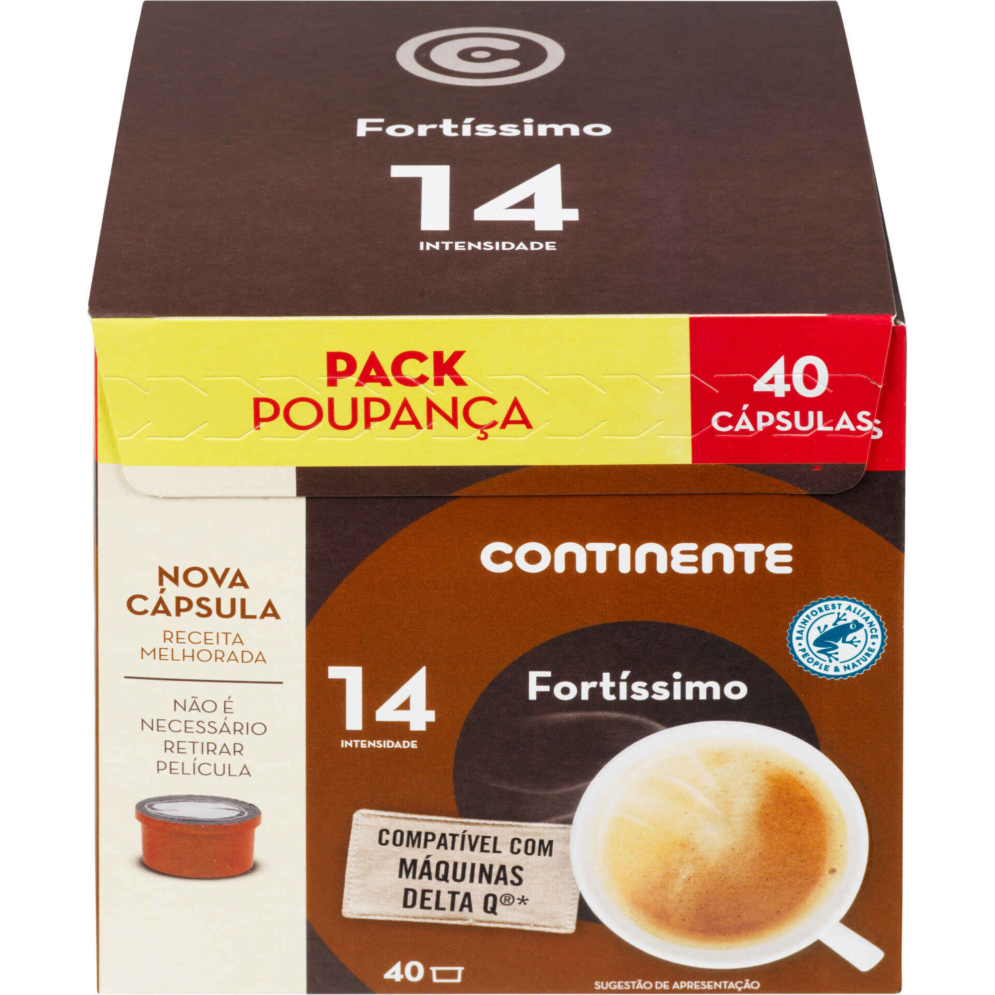 Cápsulas de Café Fortíssimo Int 14 Pack Poupança Cápsulas de Café Fortíssimo Int 14 Pack Poupança