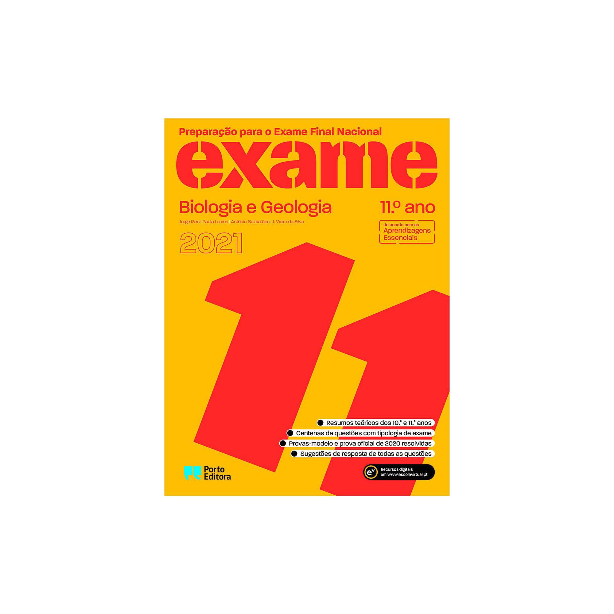 Preparacao Para O Exame Final Nacional 2021 Biologia E Geologia 11Âº Ano Porto Editora Continente Online