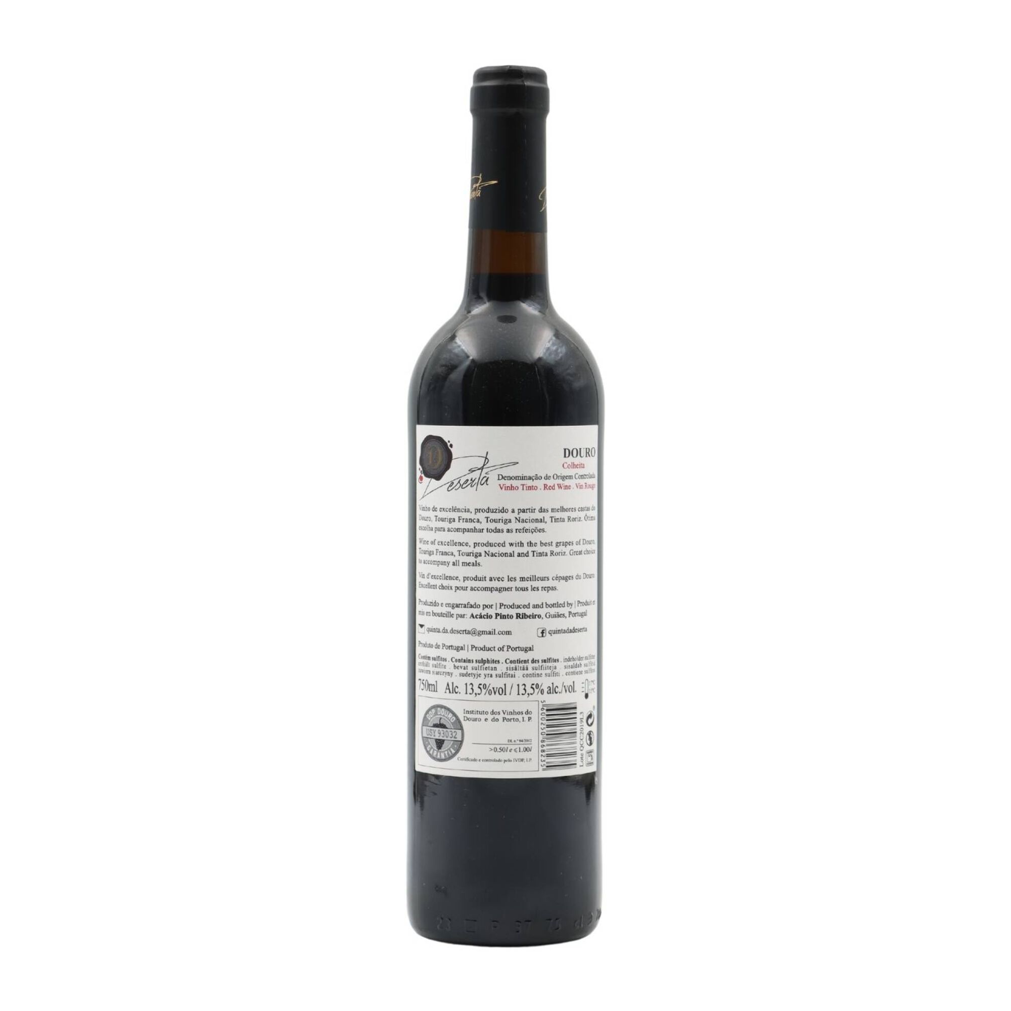 Deserta Colheita Douro Vinho Tinto
