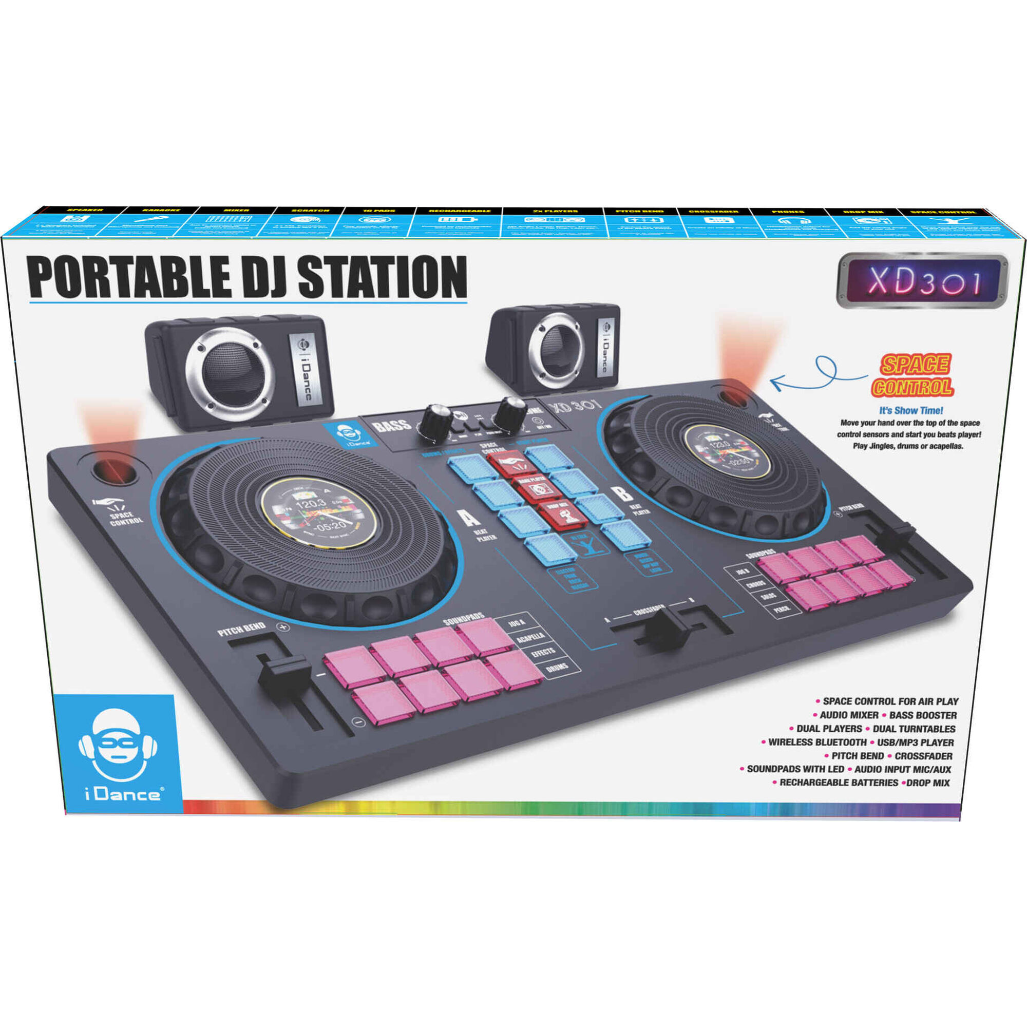 Estação DJ Pro Portátil