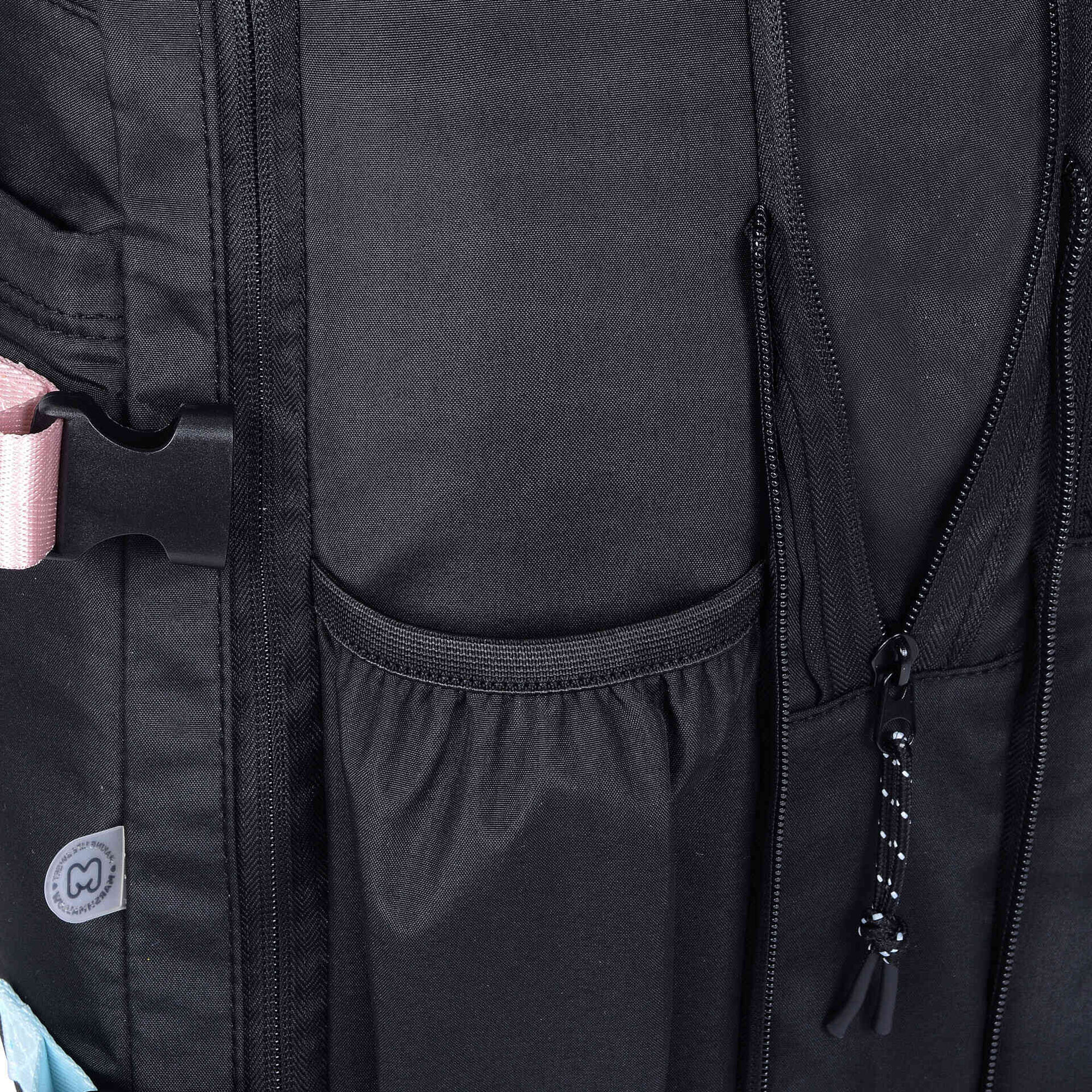 Mochila de Viagem Preta Marshmallow