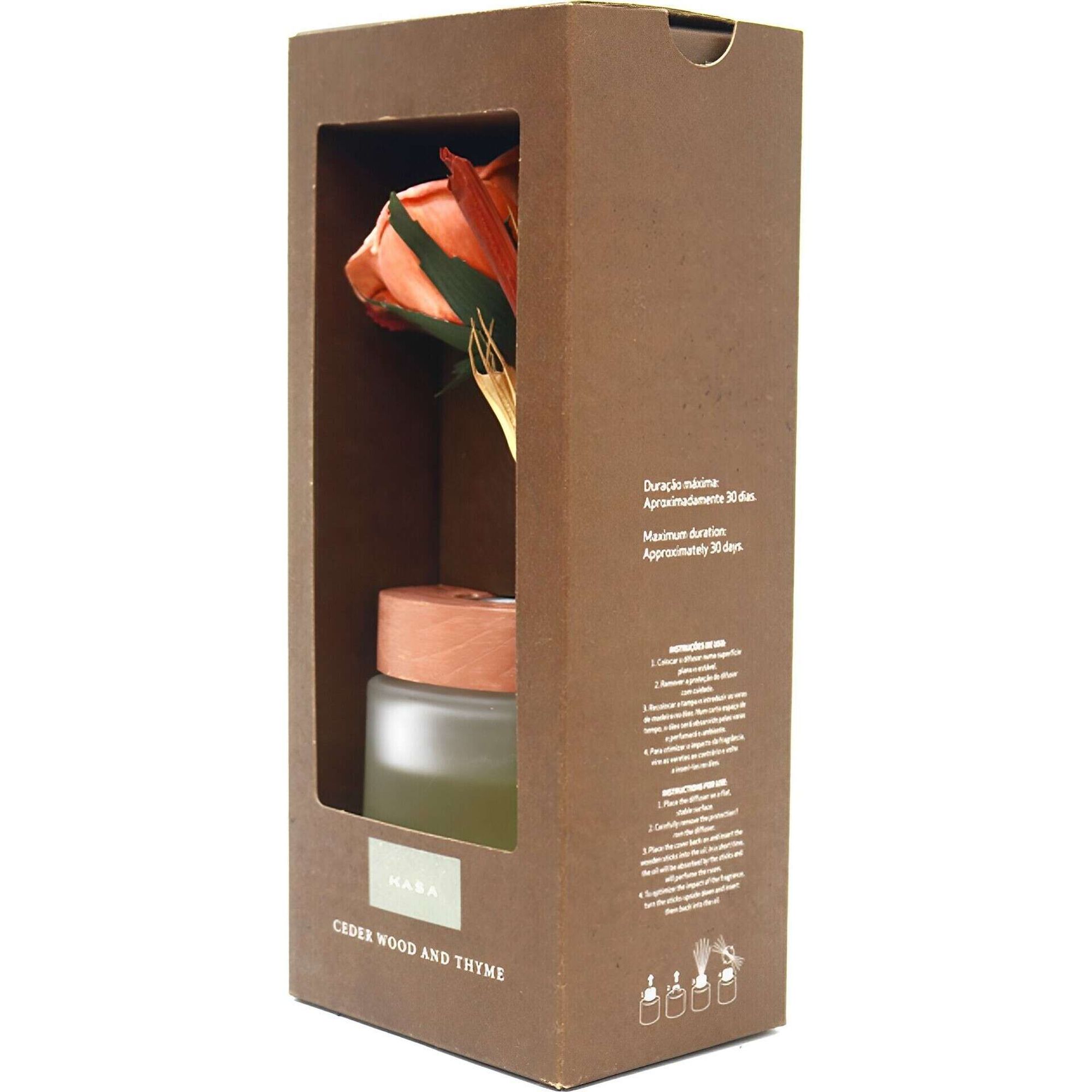 Ambientador Sticks Perfumados 100ml com Flor Rosa Kasa