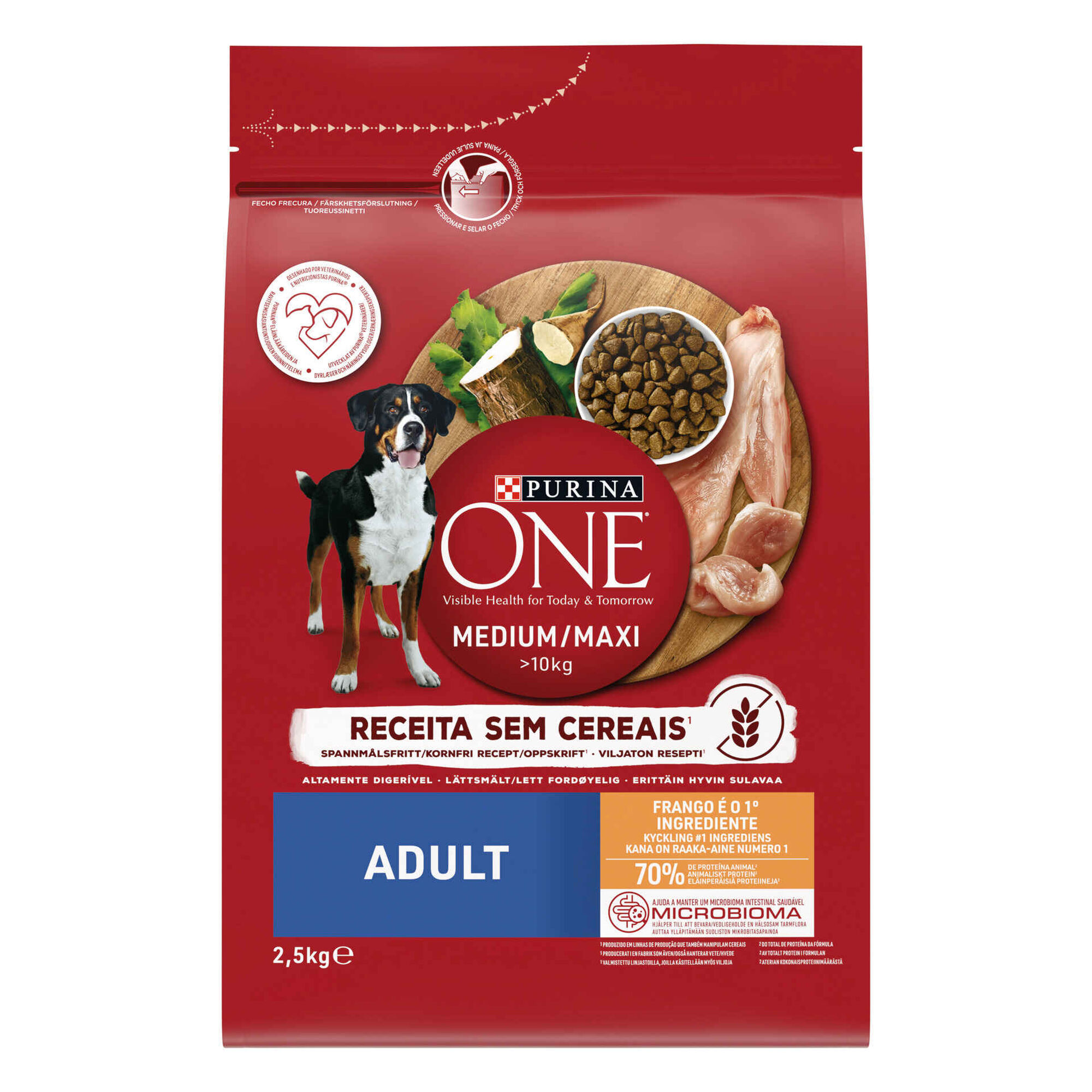 Ração para Cão Adulto Médio e Maxi Grainfree