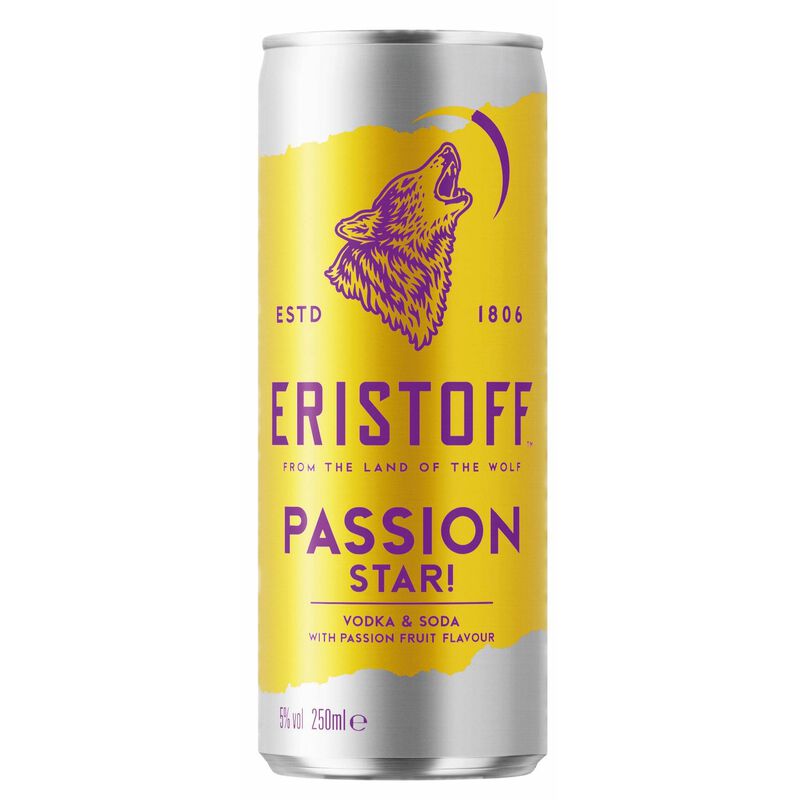Eristoff Passion Star Cocktail