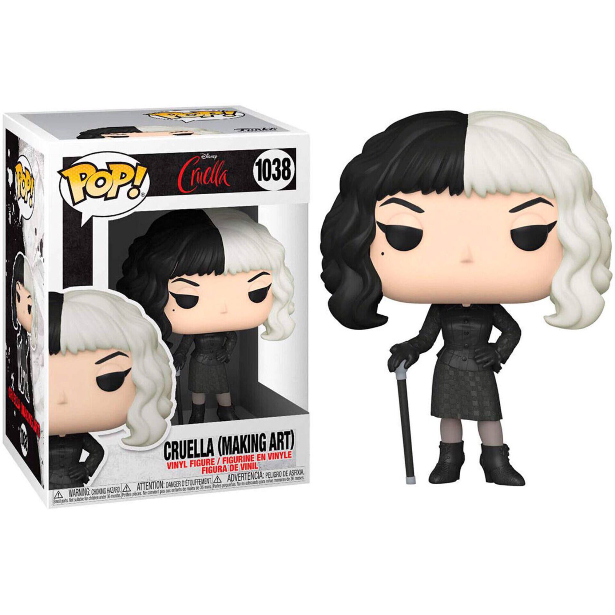 Figura Cruella - Cruella in Checkered Black