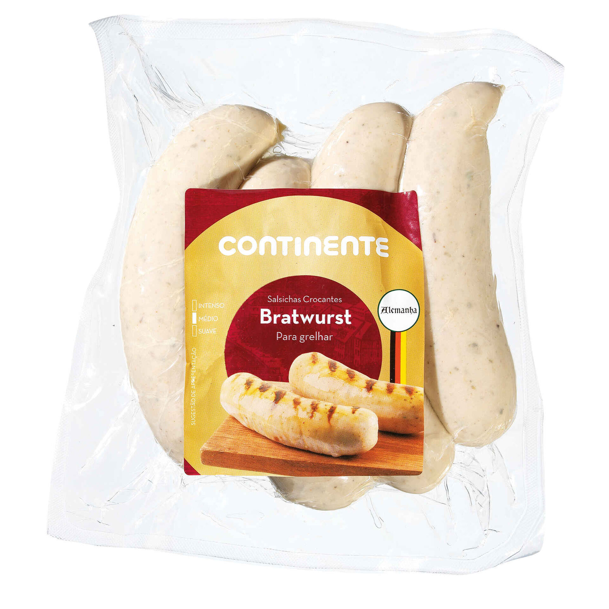 Salsichas Bratwurst Continente