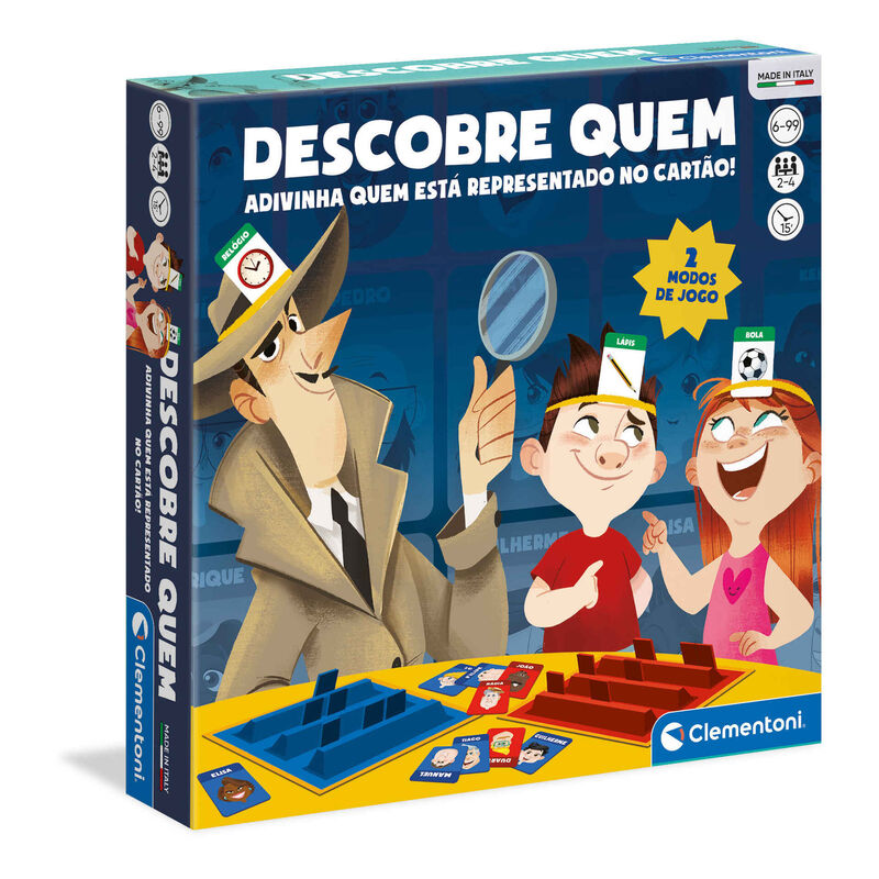 Clementoni - Party Games - Descobre Quem