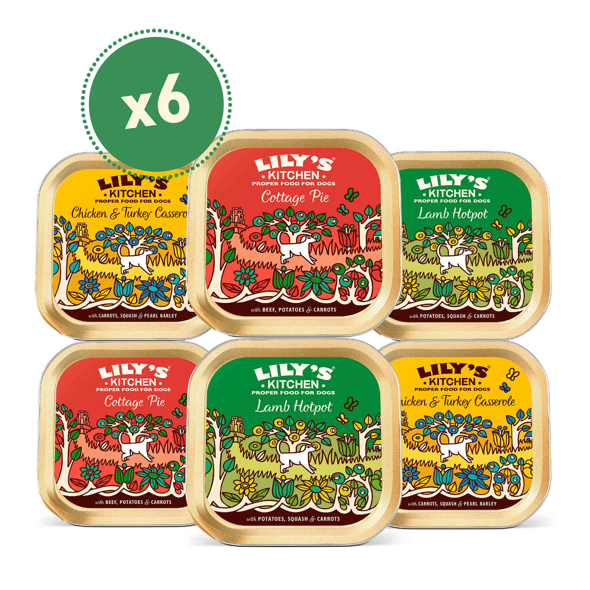 Comida H&uacute;mida para C&atilde;o Adulto Classic Lily's Kitchen