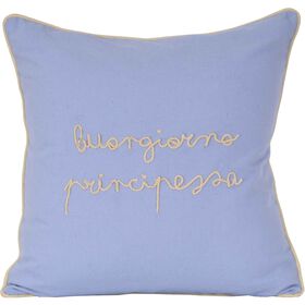 Almofada 45x45cm Principesa Azul Kasa