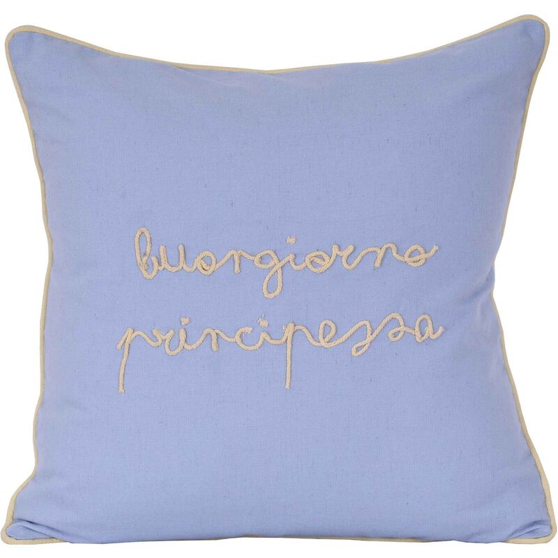 Almofada 45x45cm Principesa Azul Kasa
