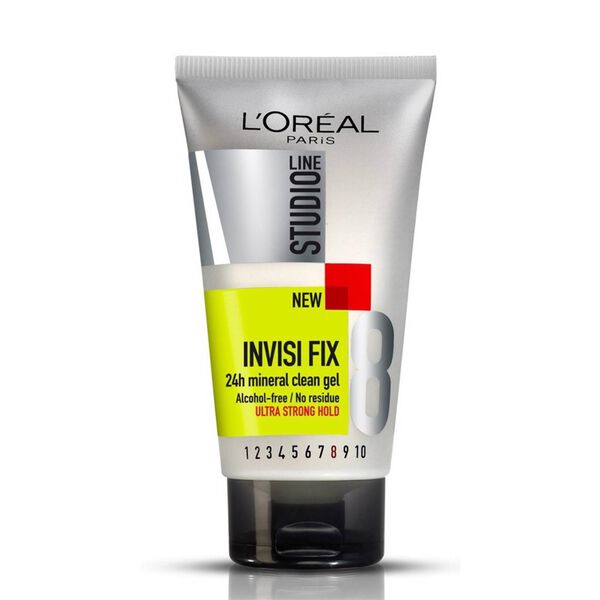 Gel Cabelo Studio Line Invisi Fix Muito Forte 8 LOréal Paris