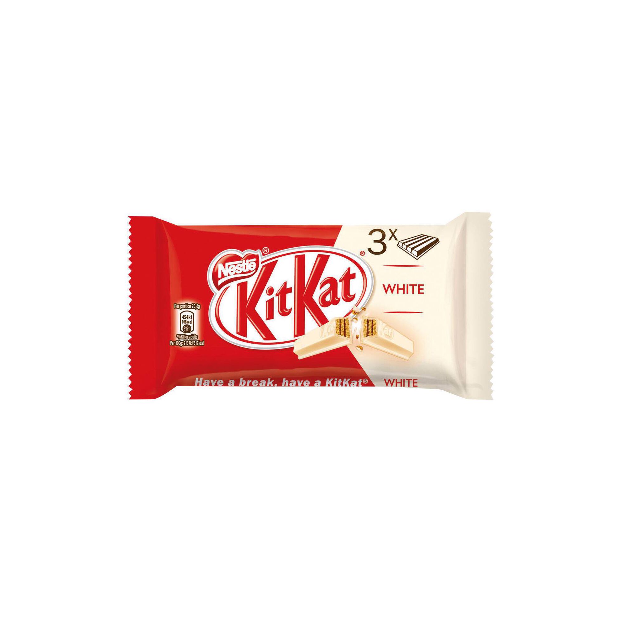 Snack de Chocolate Branco Kit Kat Snack de Chocolate Branco Kit Kat