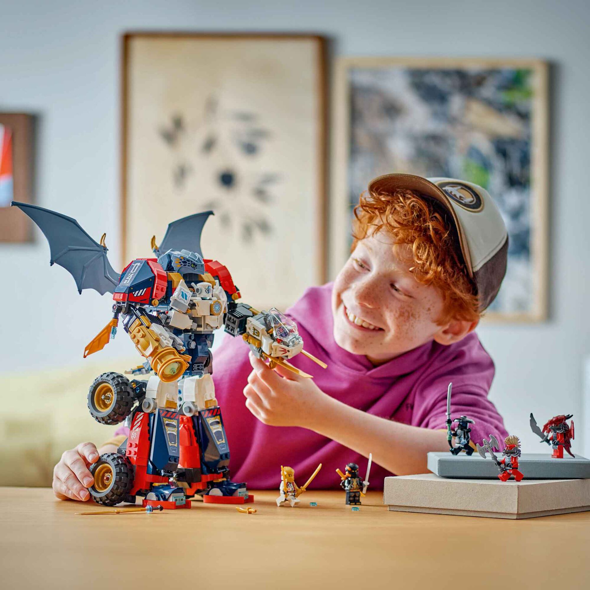 Robô Ultra Combinador do Zane - 71834 Robô Ultra Combinador do Zane - 71834