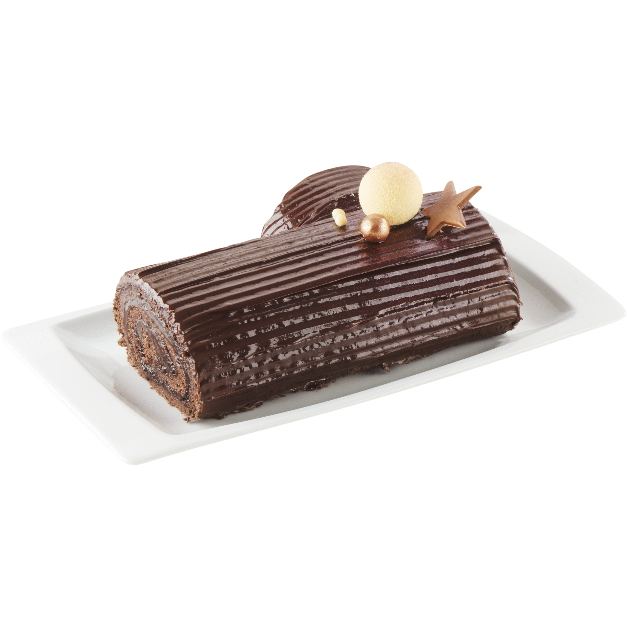Tronco de Natal Chocolate Su&iacute;&ccedil;a