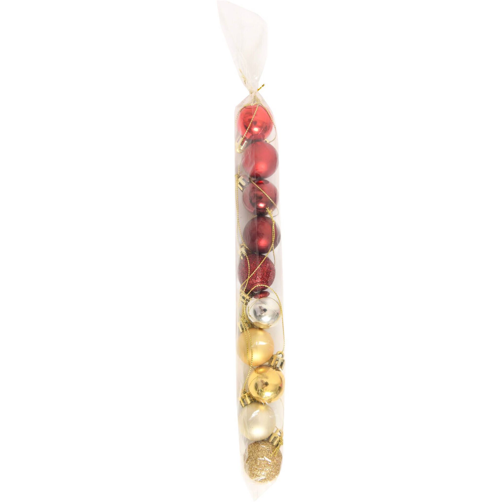 Conjunto 10 Bolas de Natal 3 cm Tradicional Kasa