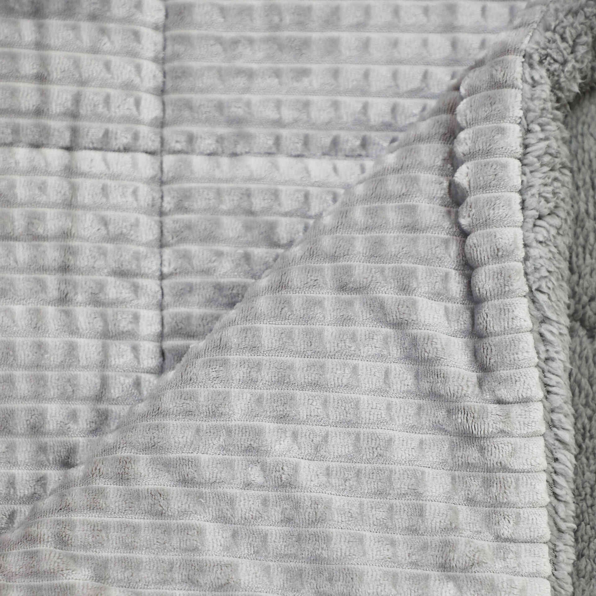 Edred&atilde;o Flanela 220x140cm Borreguito Kasa