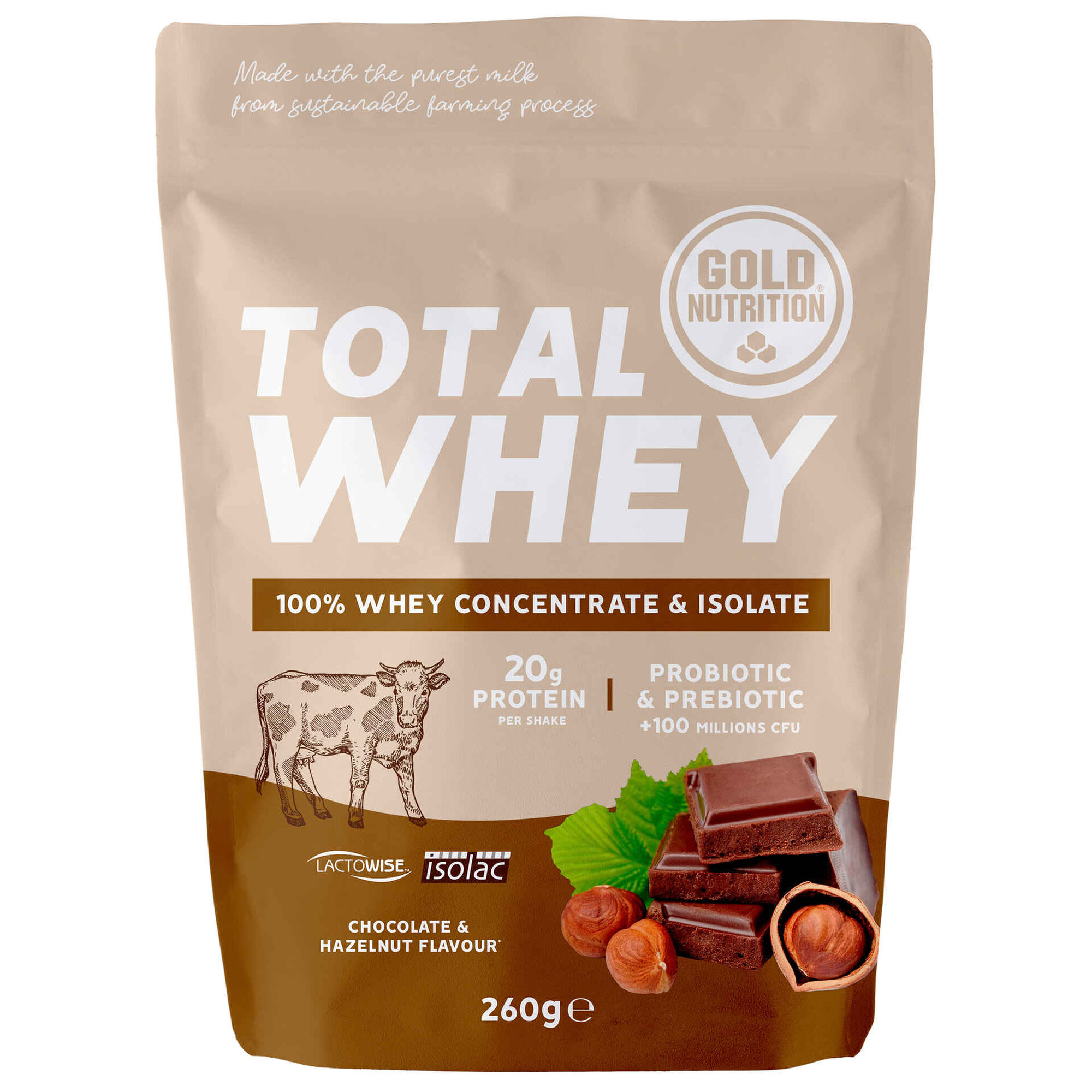 Total Whey Chocolate e Avel&atilde;