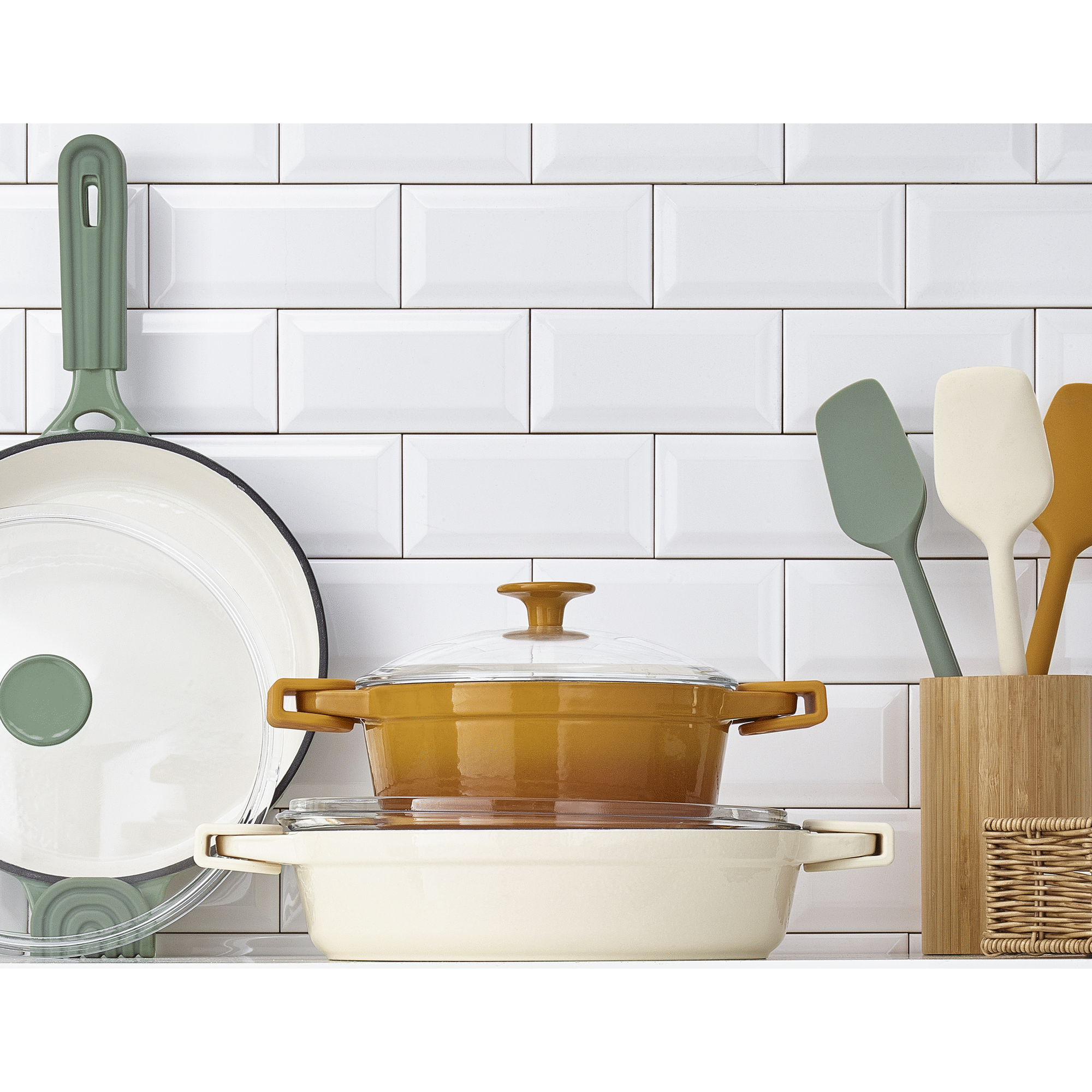 Frigideira Antiaderente Ferro Fundido com Tampa