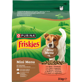 Ra&ccedil;&atilde;o para C&atilde;o Adulto Mini Menu Vaca Purina Friskies