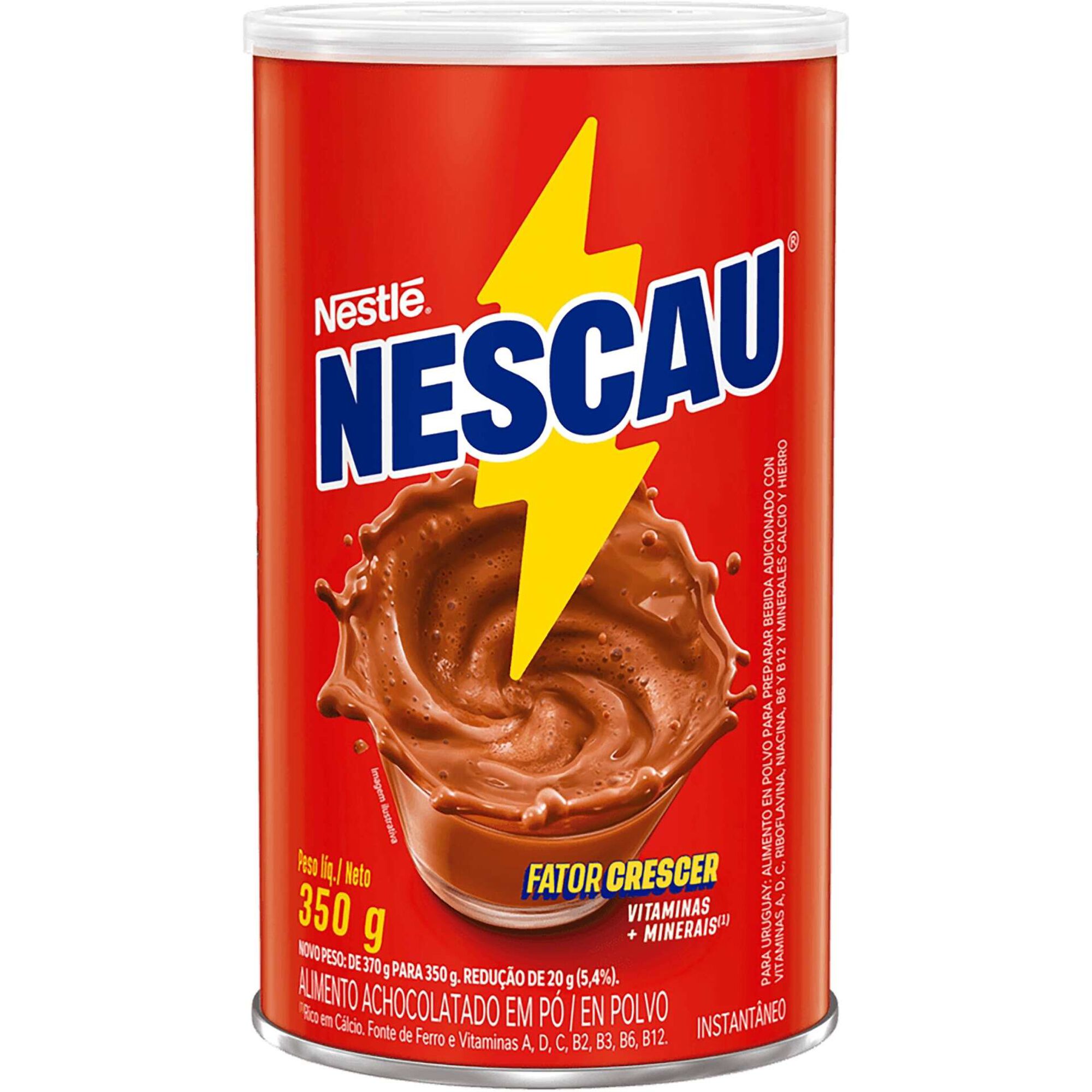 Bebida de Chocolate Sol&uacute;vel Nescau