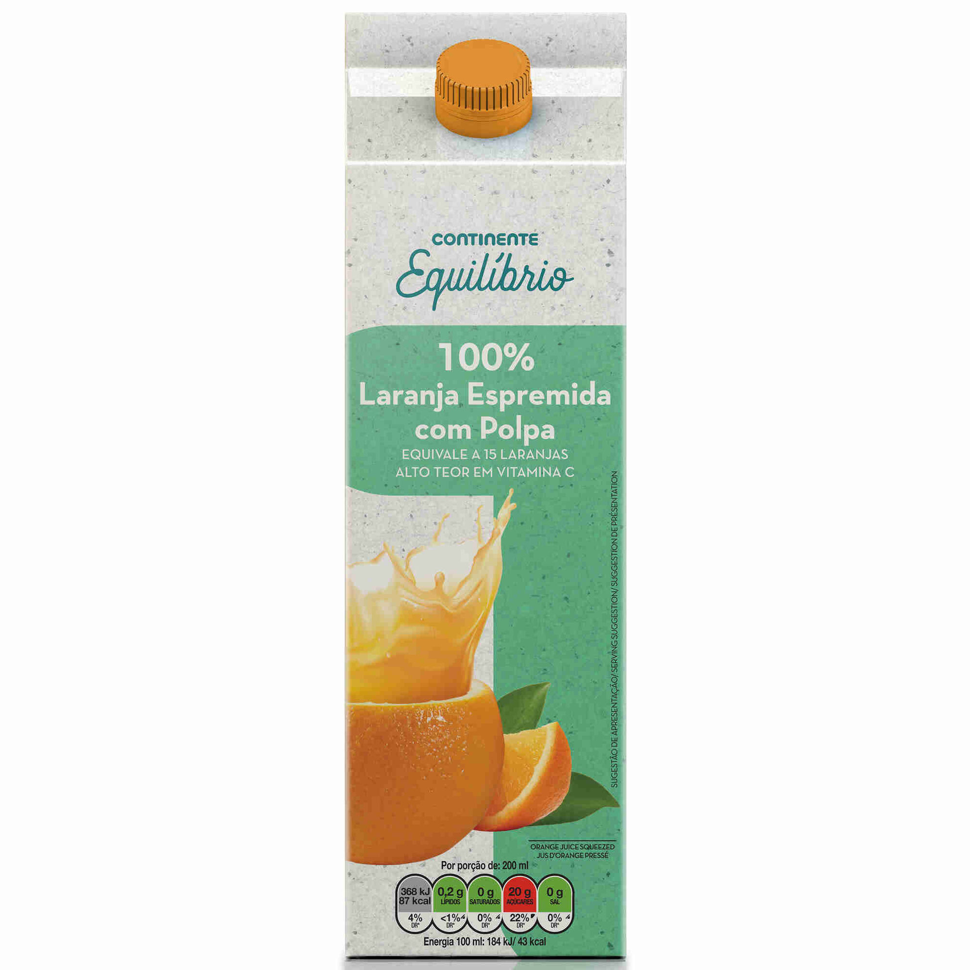 Sumo 100% Laranja Espremida com Polpa