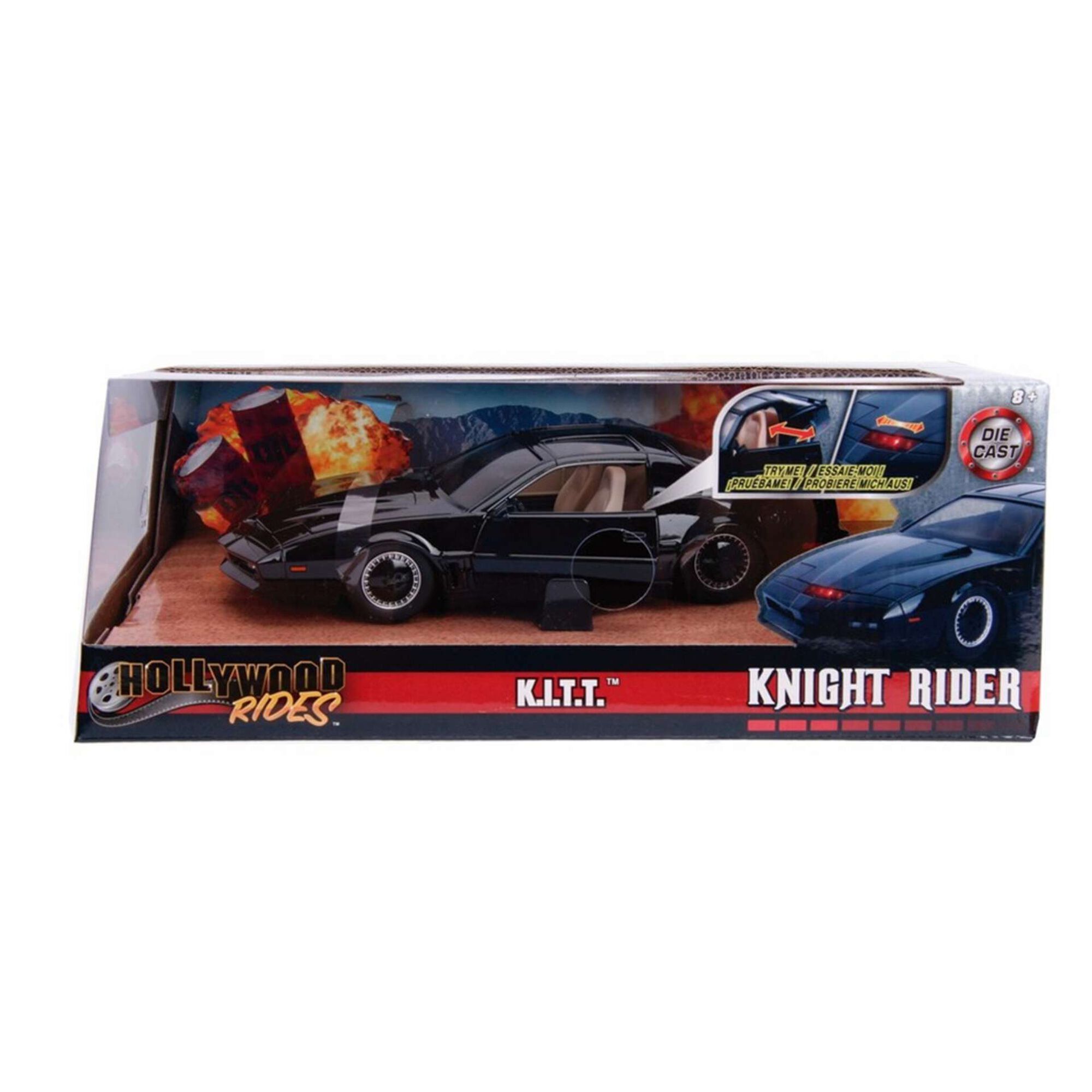 Carro Kitt com Luzes 1:24 Carro Kitt com Luzes 1:24