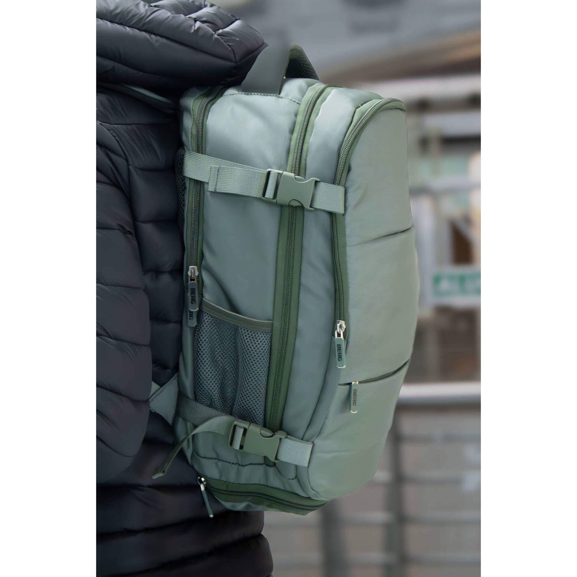 Mochila de Viagem Underseat Verde Mochila de Viagem Underseat Verde