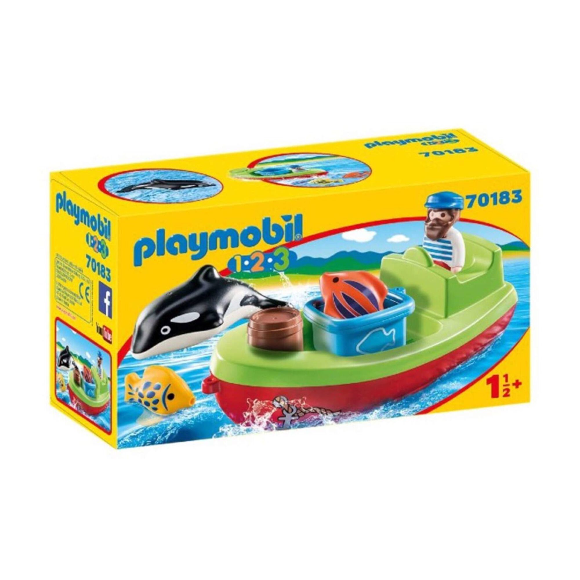 Pescador com Barco de Pesca - 70183 Pescador com Barco de Pesca - 70183