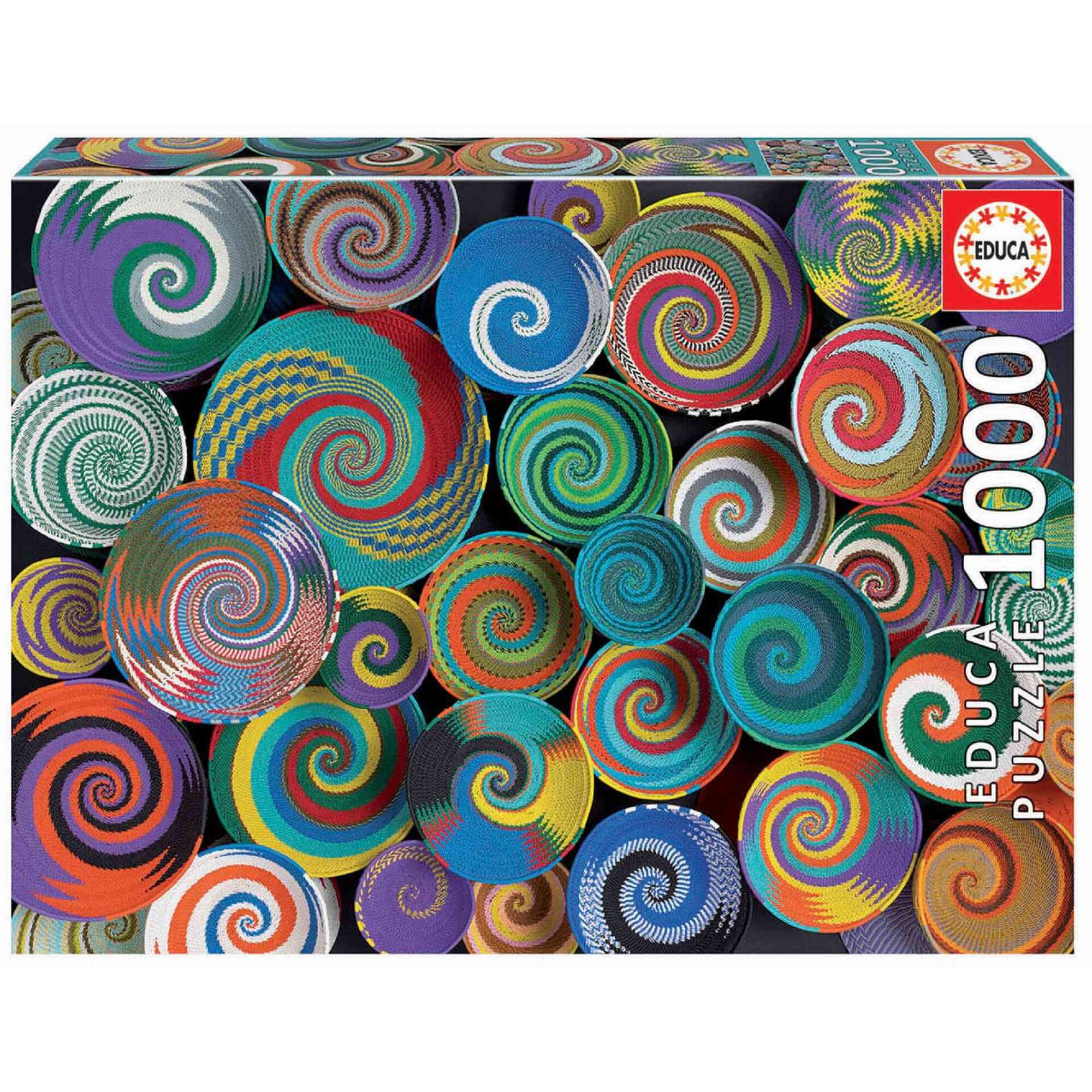 Puzzle Cestas Africanas 1000 Peças Puzzle Cestas Africanas 1000 Peças