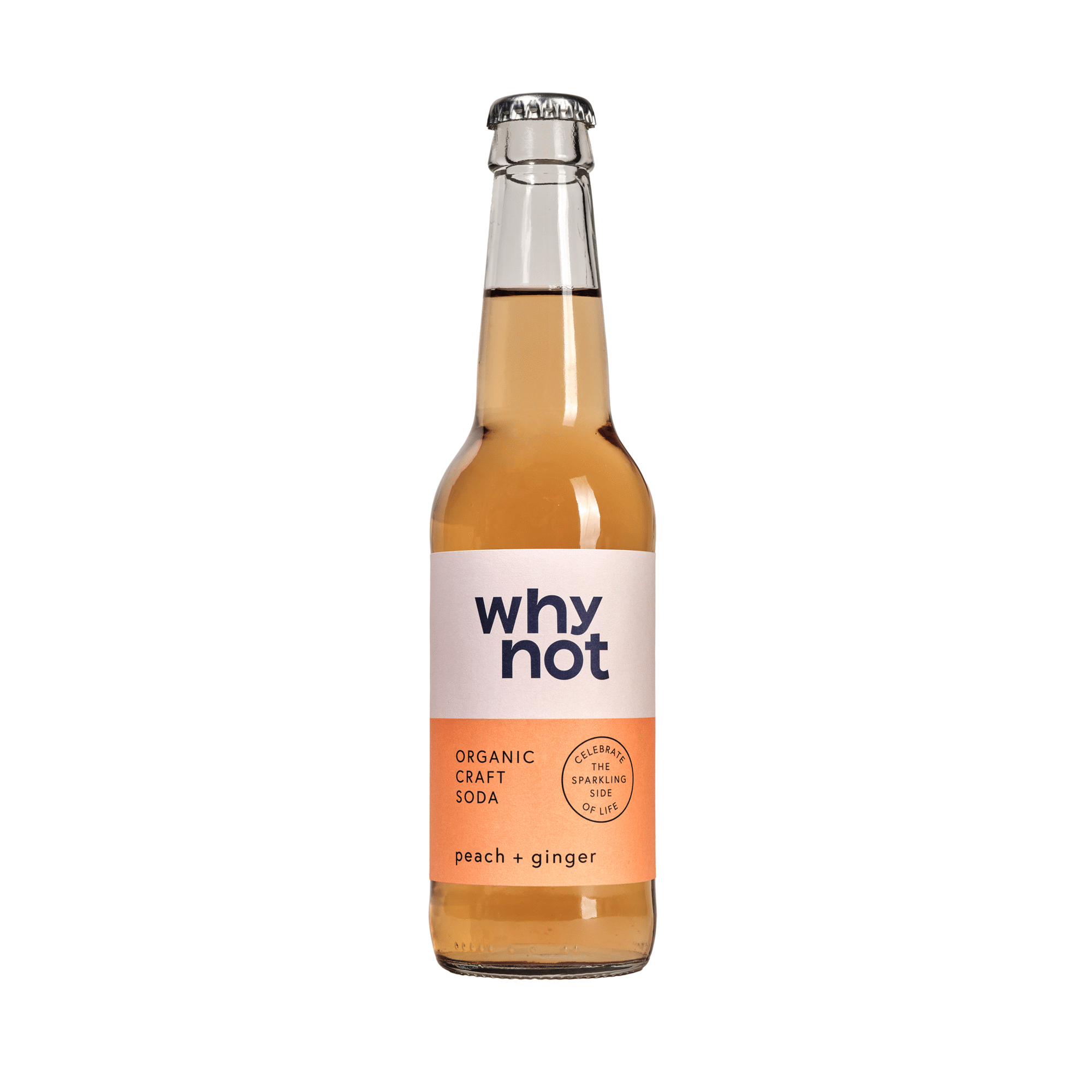 Soda Artesanal Pêssego e Gengibre