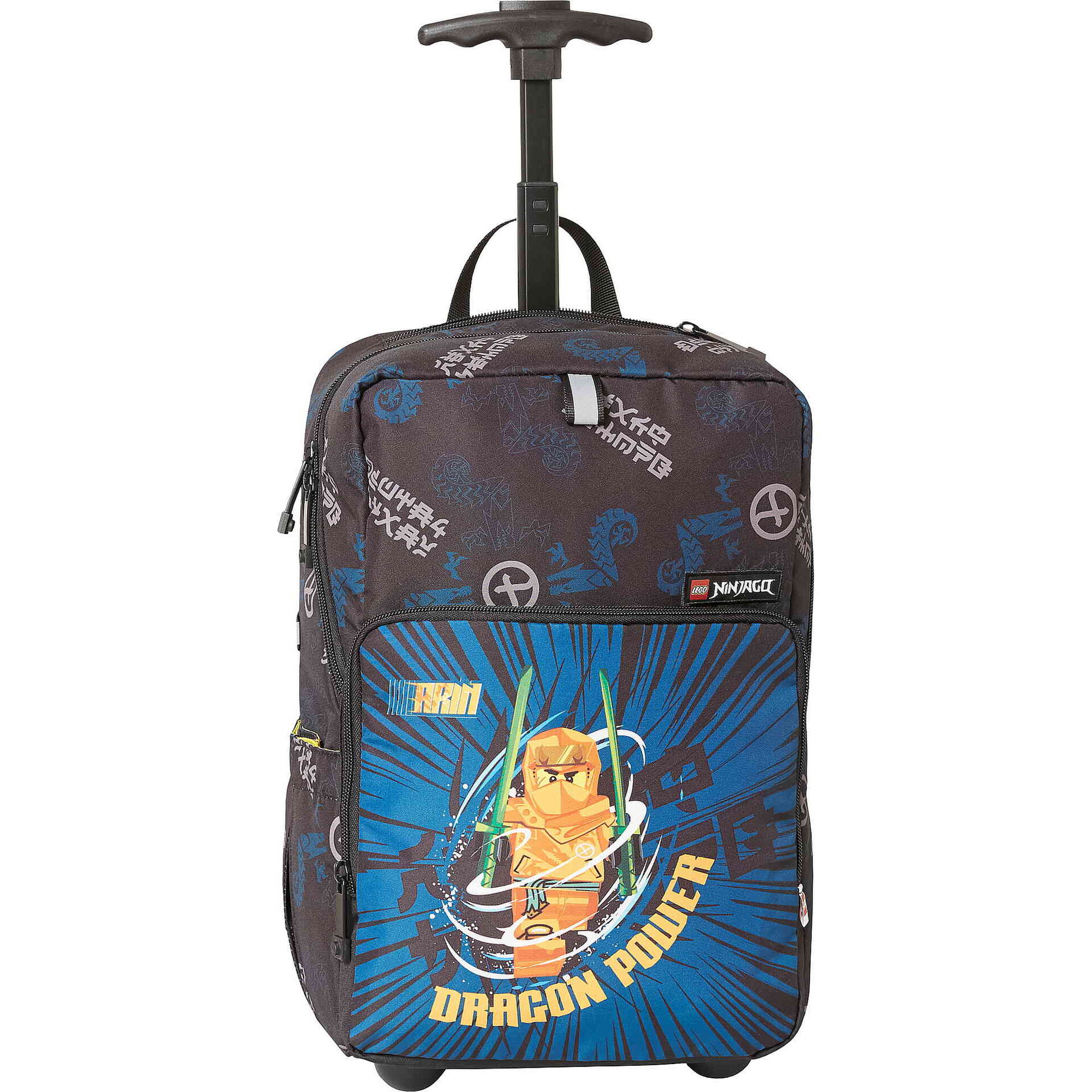 Trolley Preta e Azul Dragon Power Arin