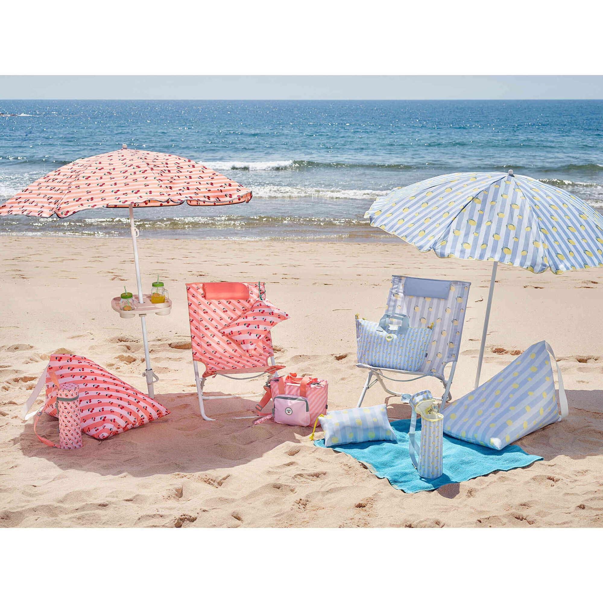 Puff Praia Riscas Cerejas Candy Sailor Kasa