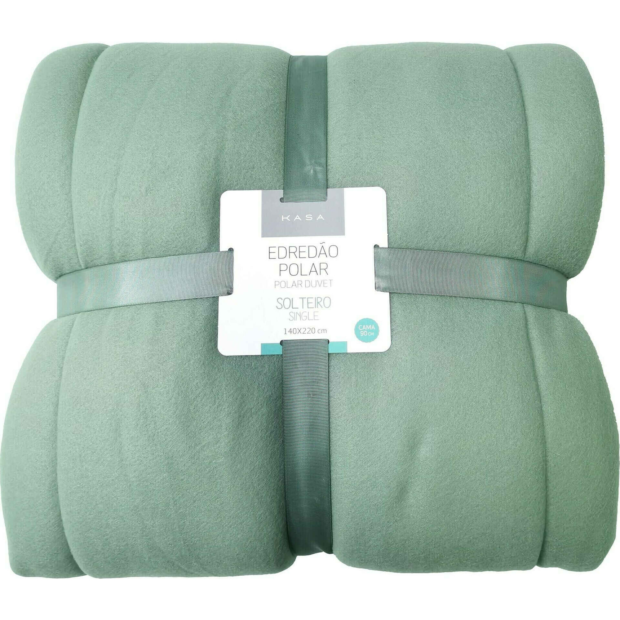 Edred&atilde;o Polar Liso Verde Kasa