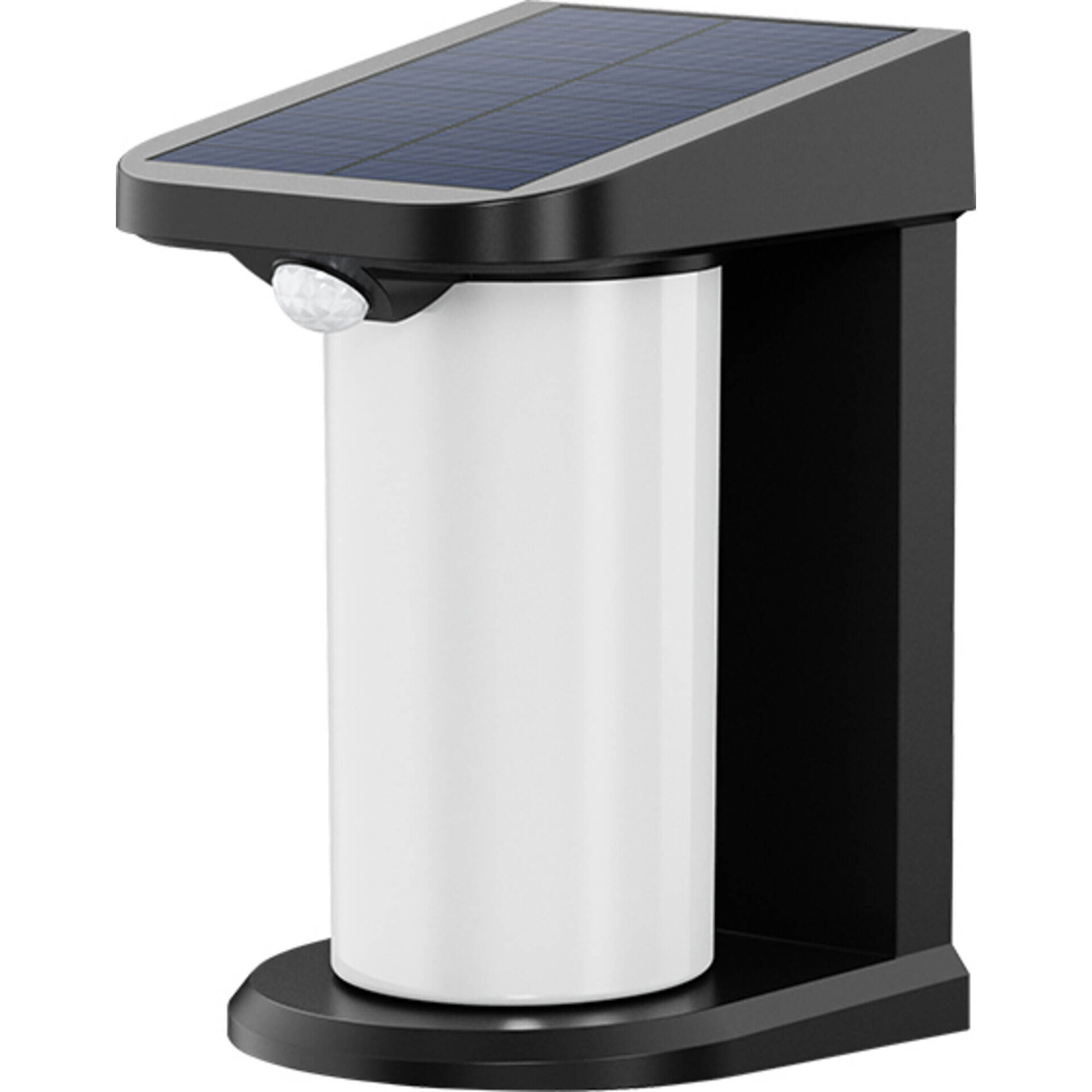 Candeeiro de Parede Solar Preto Boost