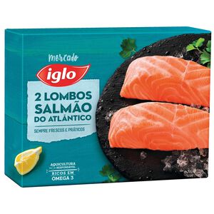 Lombos de Salmão ASC Ultracongelado Iglo