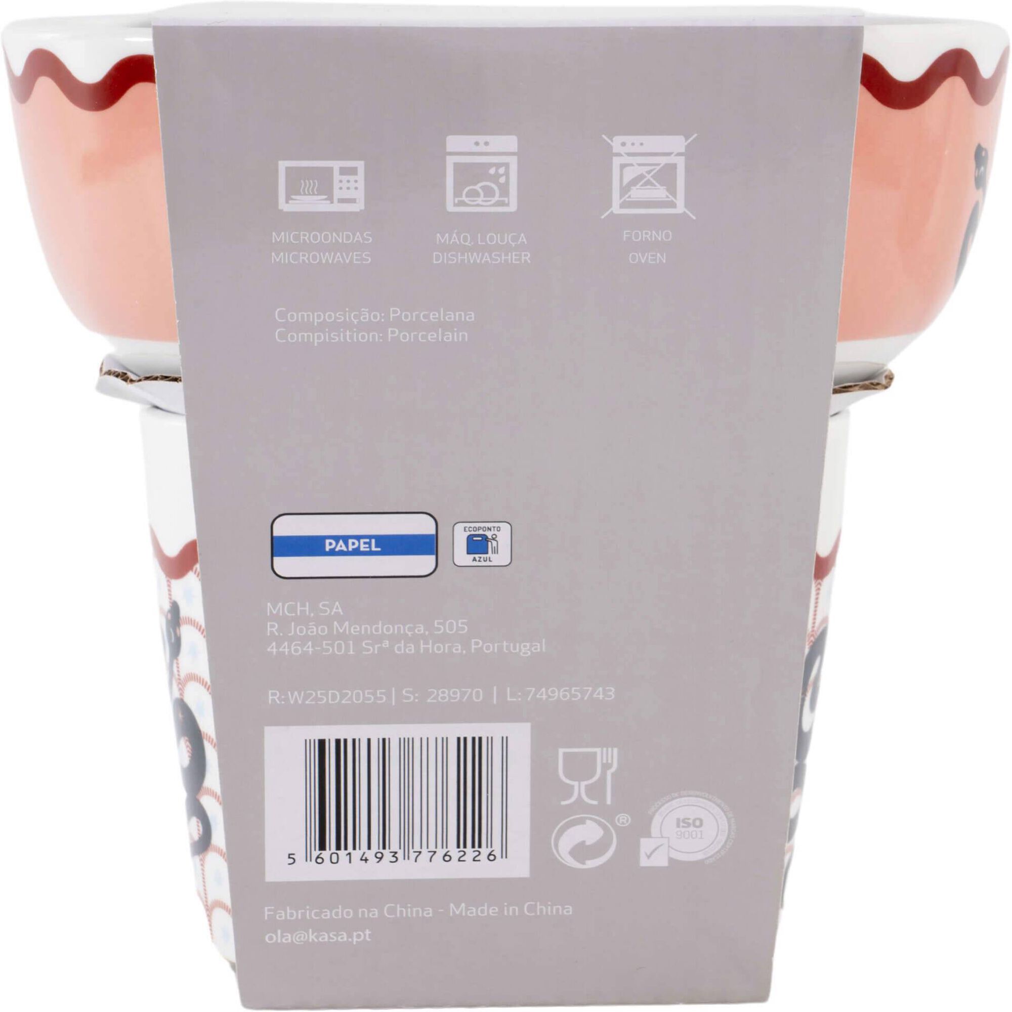 Conjunto Caneca 350ml e Taça 500ml Serpente Cosmos