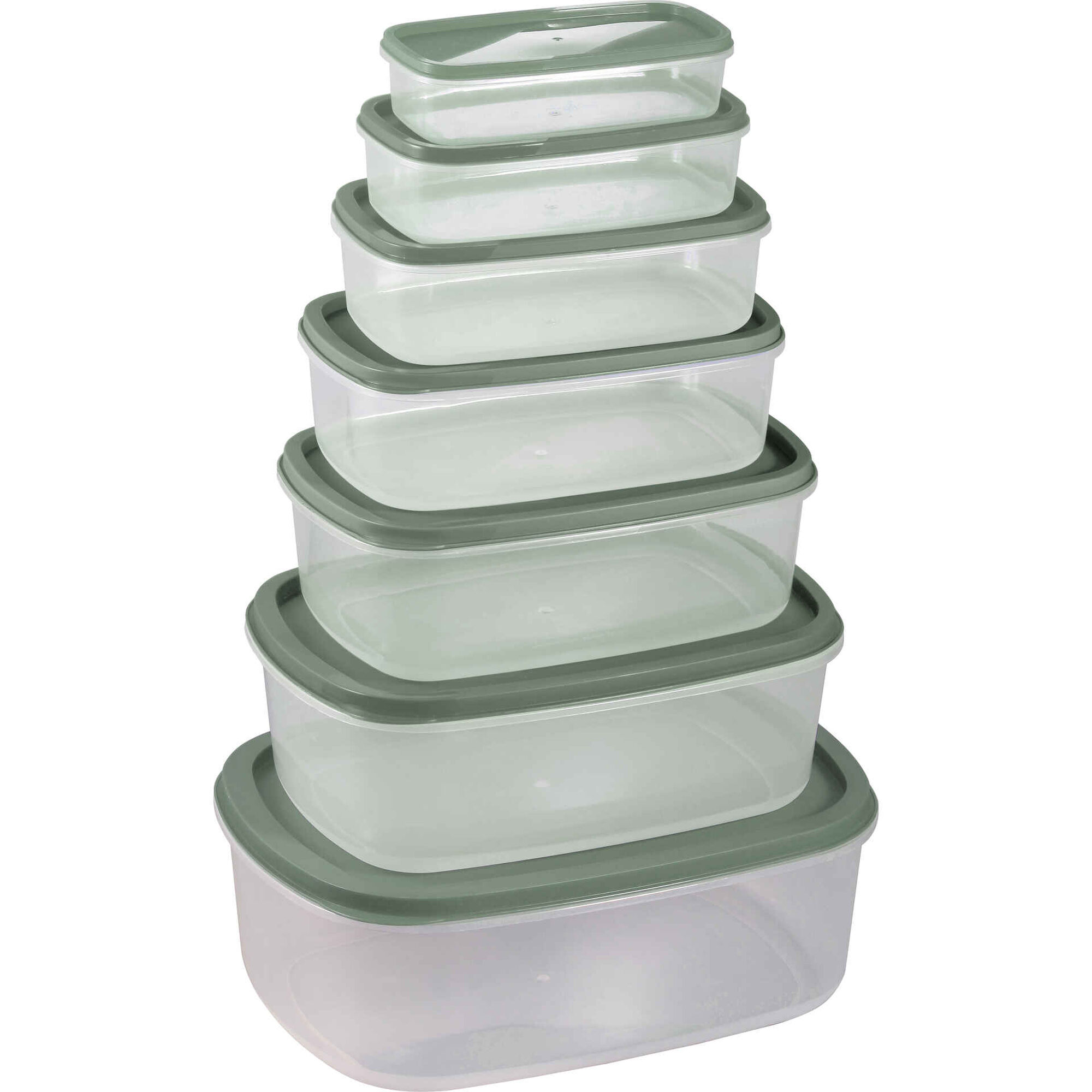 Conjunto 7 Caixas Herm&eacute;ticas