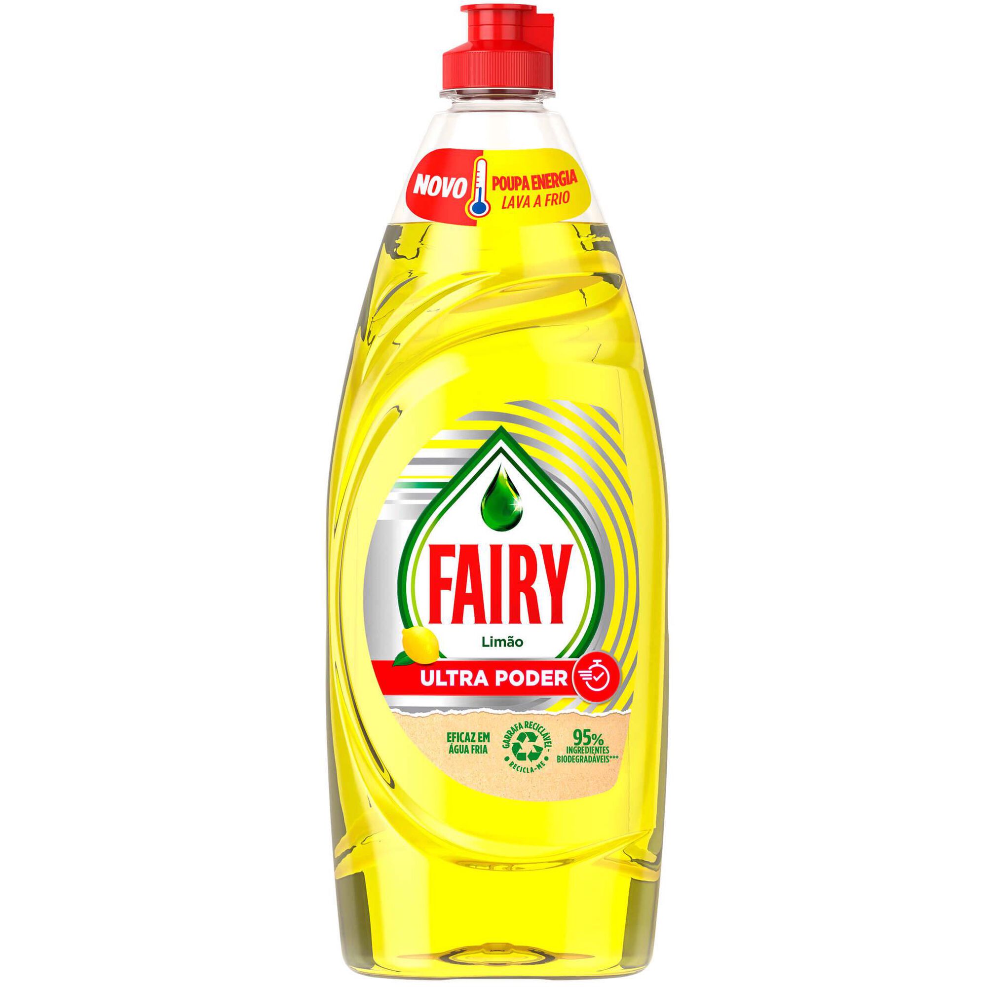 Detergente Manual Loiça Ultra Poder Limão