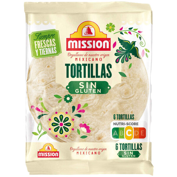 Tortilhas sem Glúten Mission