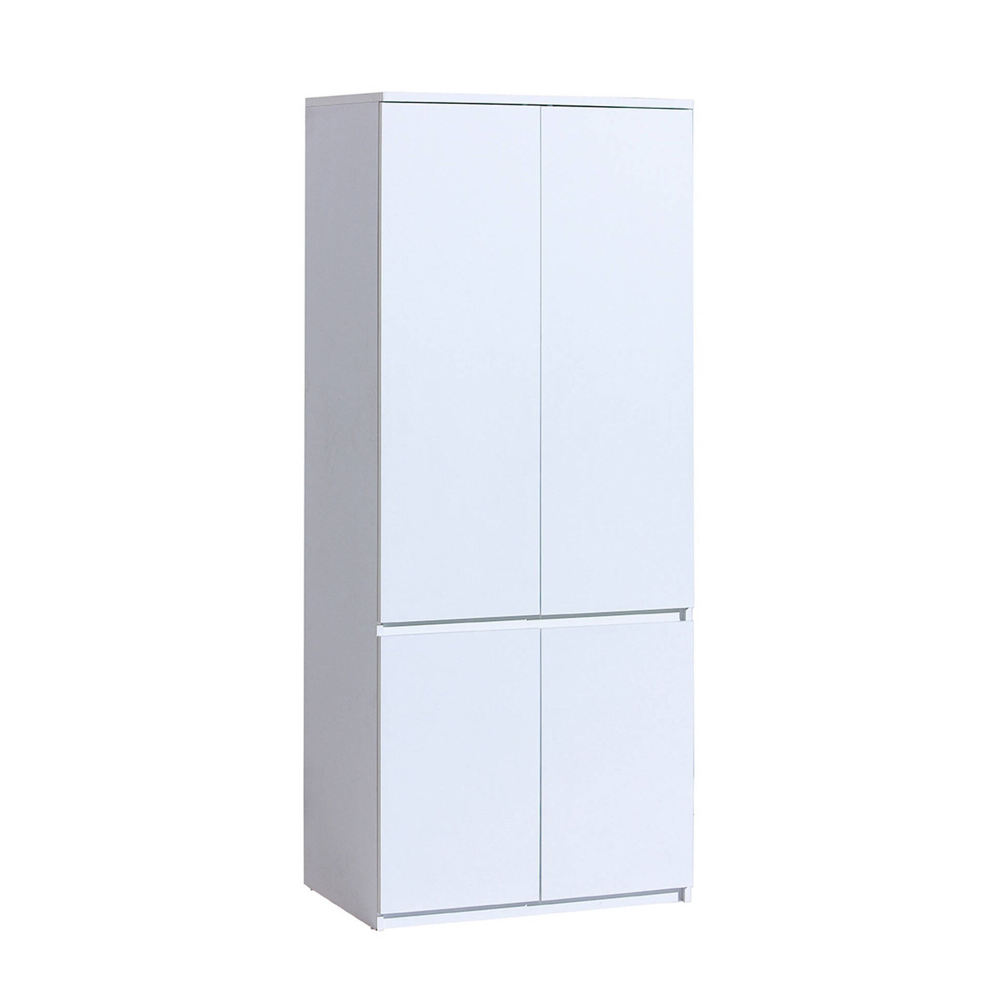 Roupeiro 2 Portas 80x52x195cm Branco Arca