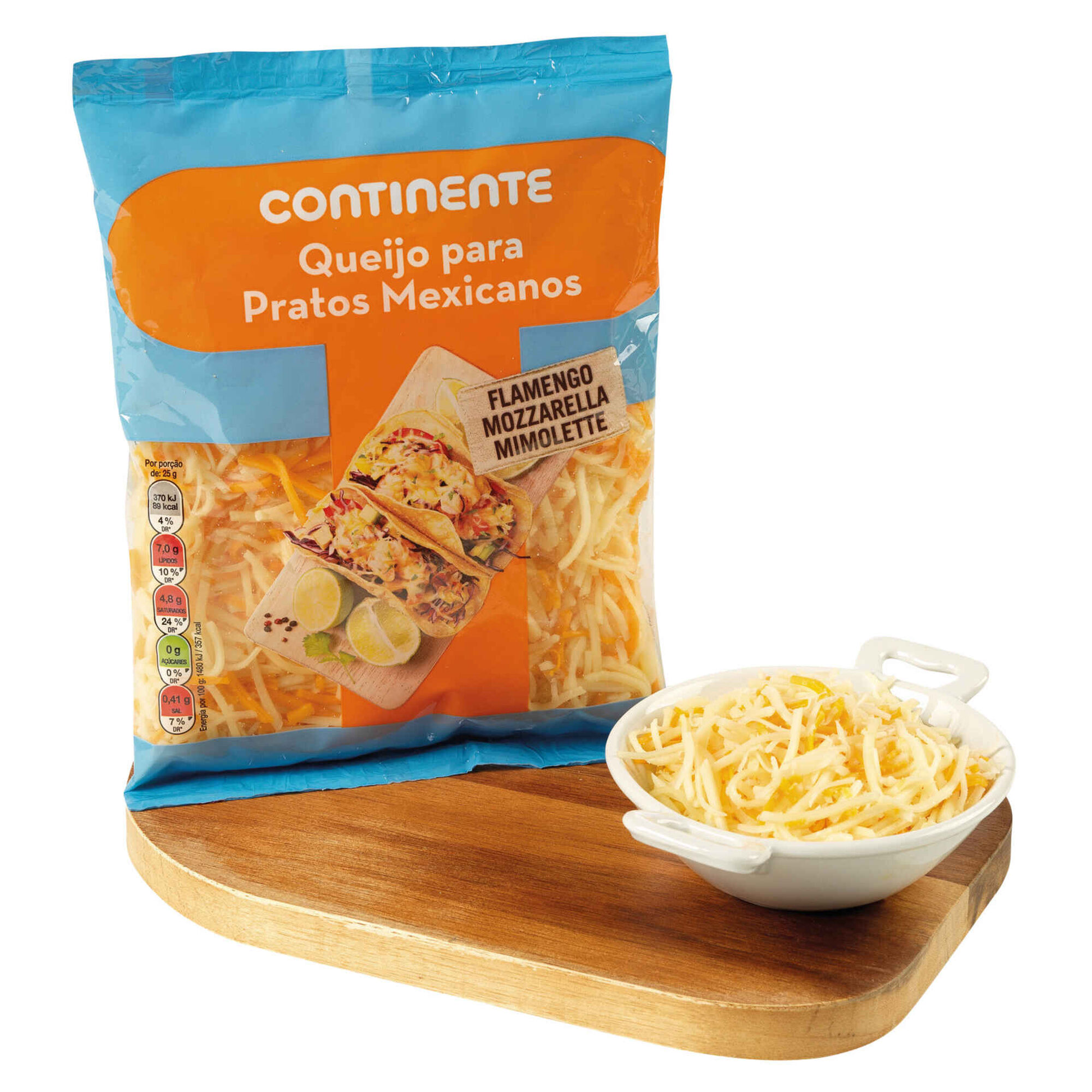 Queijo Ralado para Pratos Mexicanos