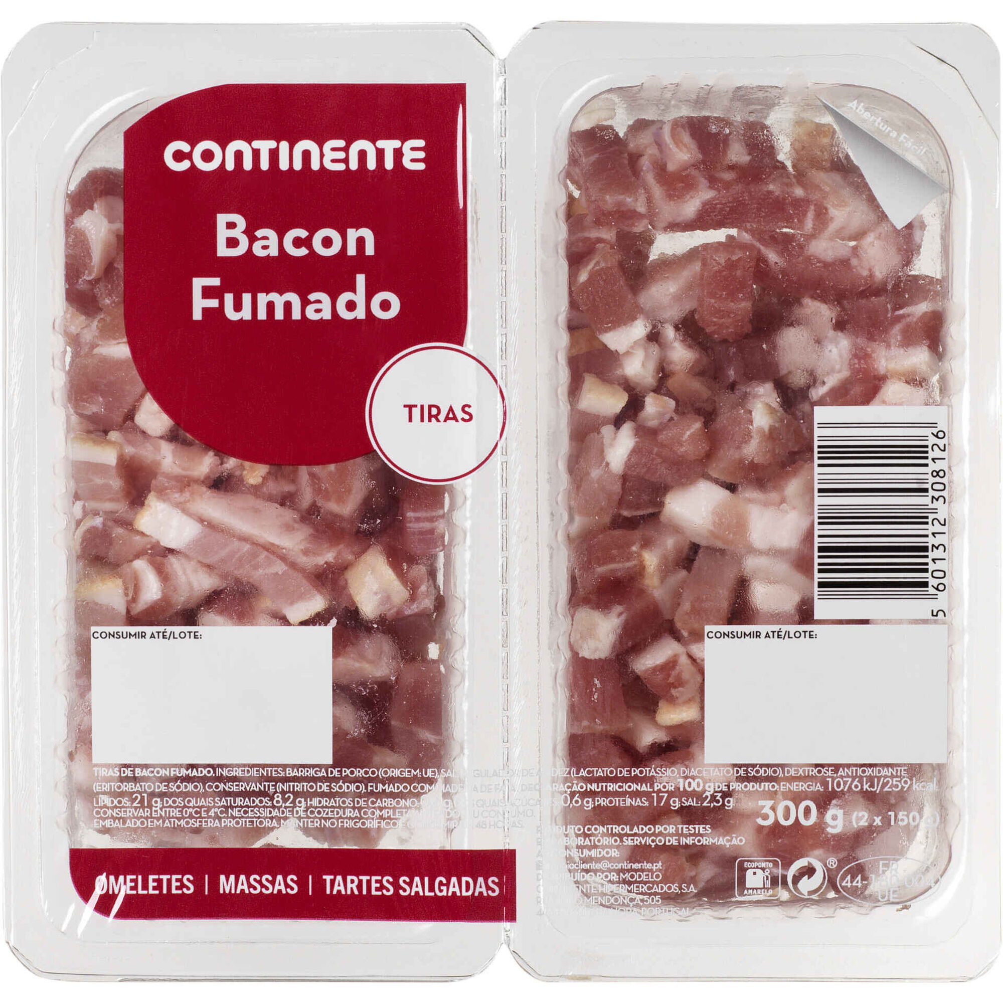 Bacon Fumado Tiras