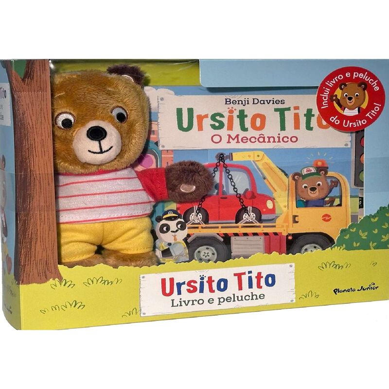 Ursito Tito - O Mecânico (Livro e Peluche) de Benji Davies